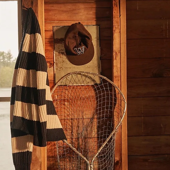 J.Crew Heritage Cotton Shaker-Stitch Crewneck Sweater in Stripe - Picture 2 of 5